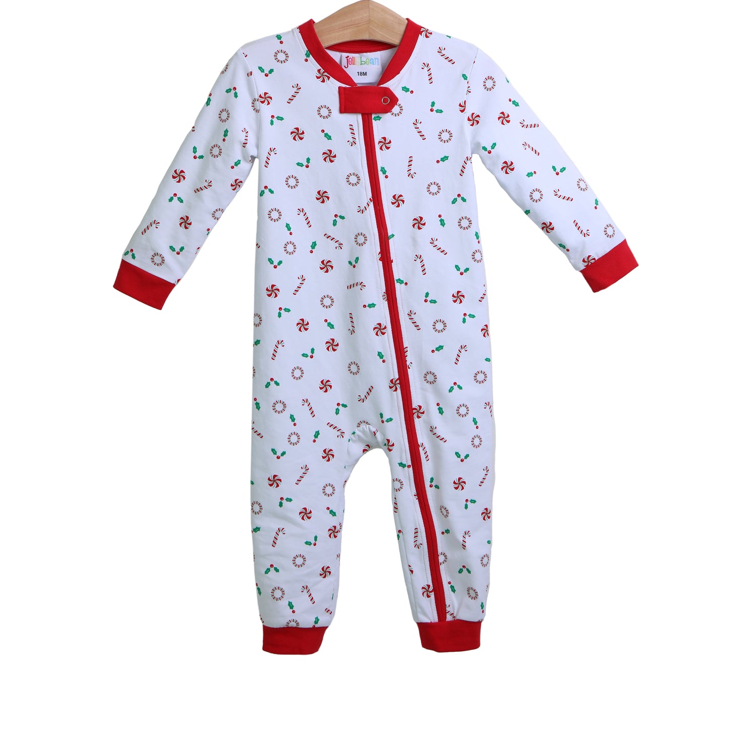 Candy Cane Zipper Loungewear