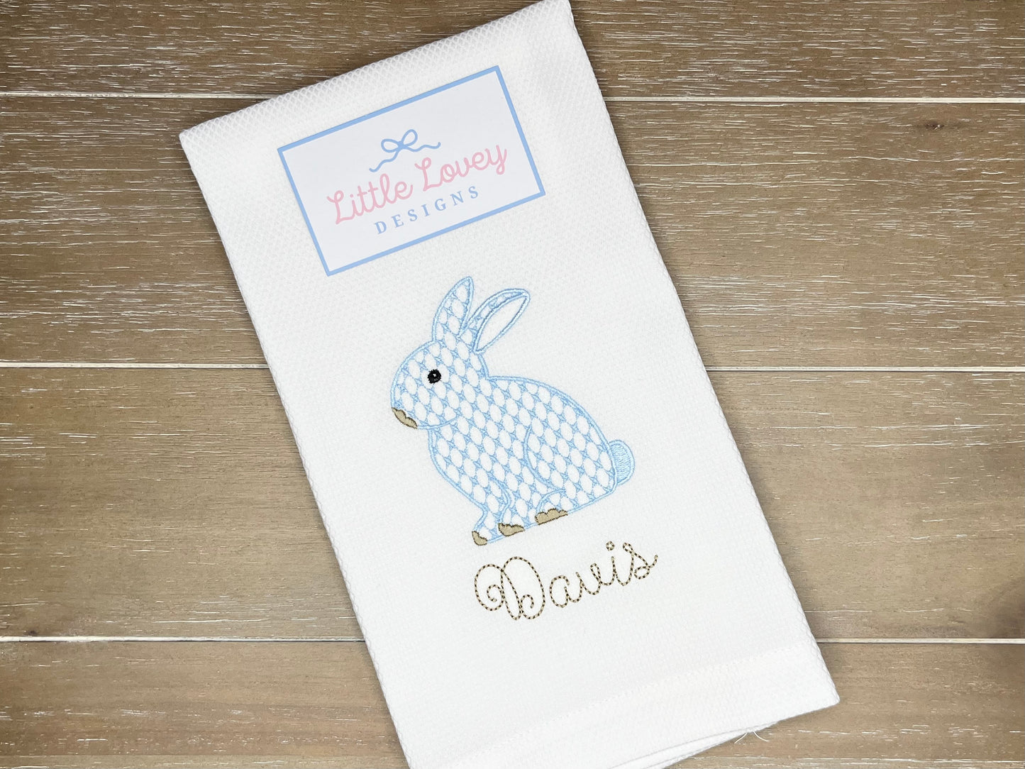 Bunny Huck Towel