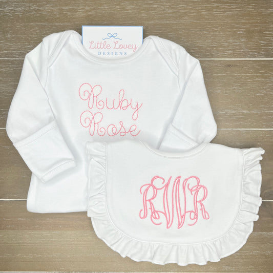 Personalized Baby Gown