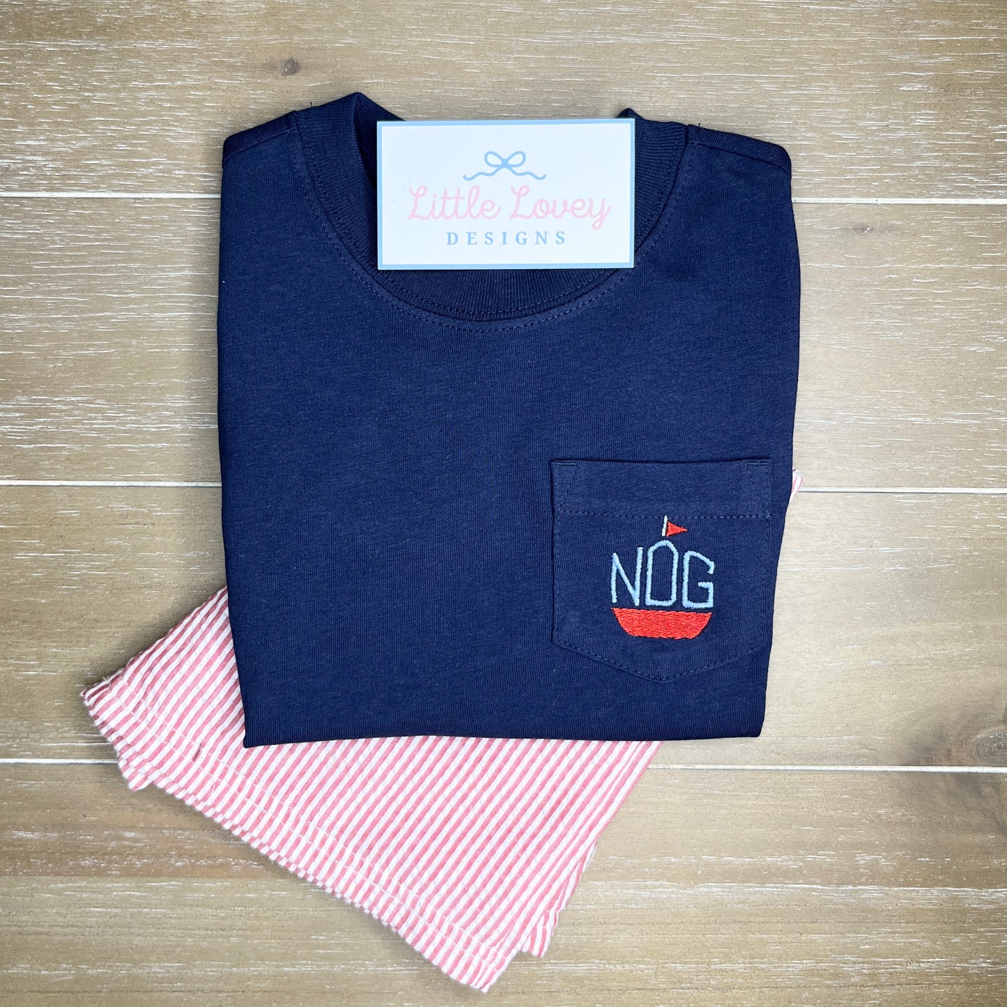 Sailboat Pocket Tee